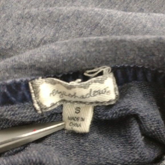 Eyeshadow Womens Grayish Blue Tribal Print Sweatshirt Size Small - Picture 6 of 11